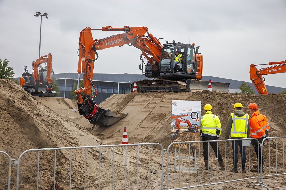 Hitachi Fahrermeisterschaft in Amsterdam vom 13. Oktober 2023