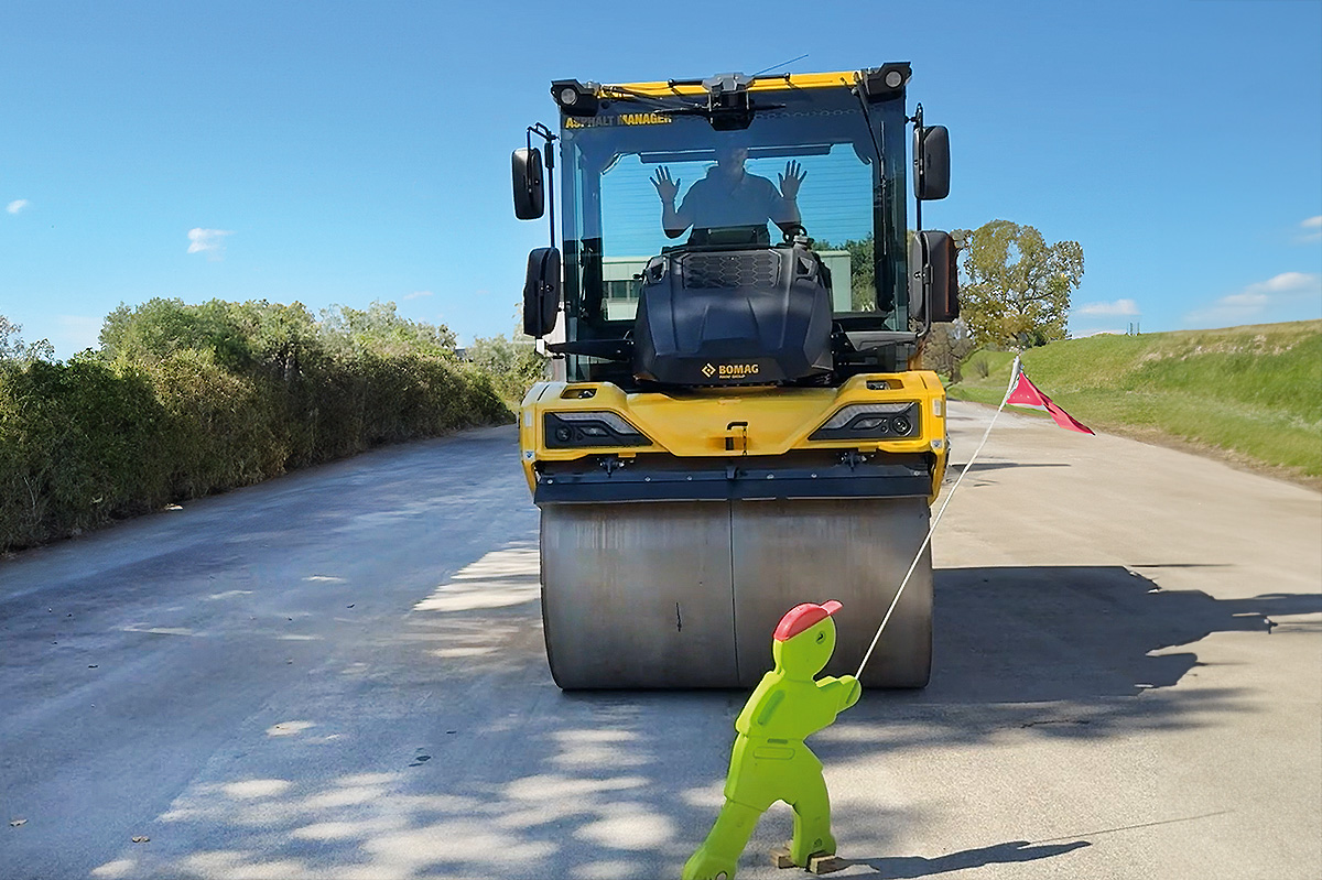 BOMAG Notbremsassistent